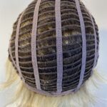 Blonde rooted stylish wig. Blms603