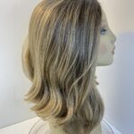 Blonde long rooted wig. Bllw604
