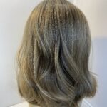 Blonde long rooted wig. Bllw604