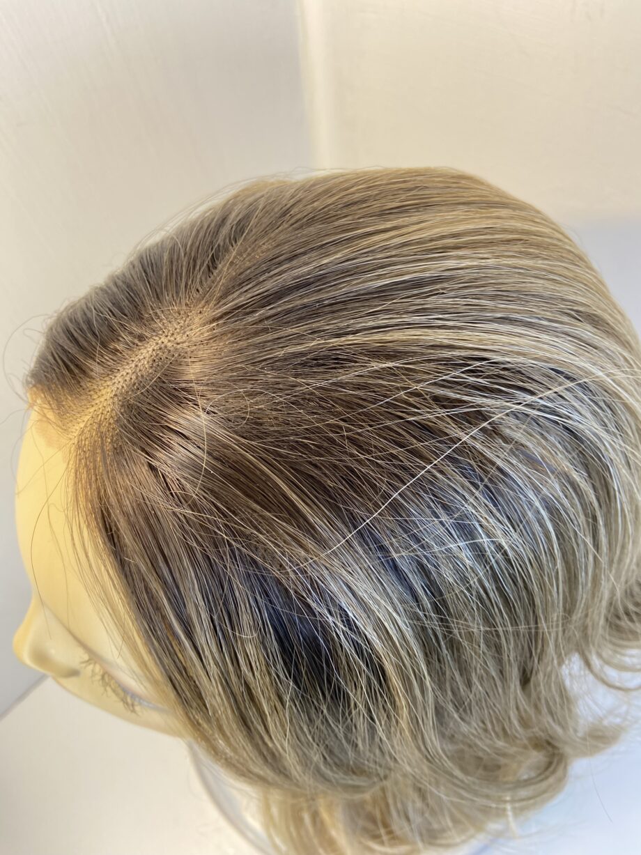 Blonde long rooted wig. Bllw604