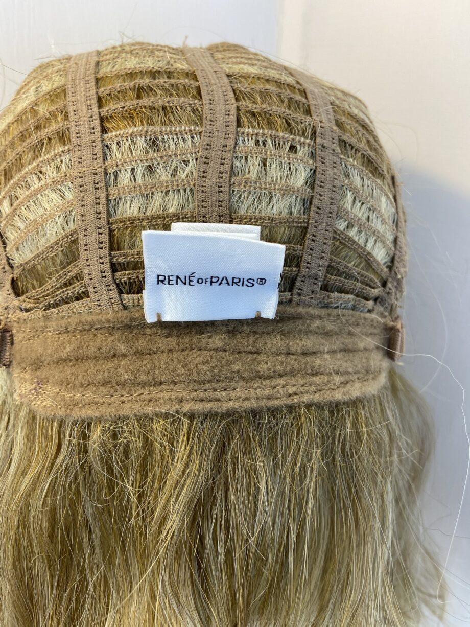 Blonde Rene of Paris wig. Blms620