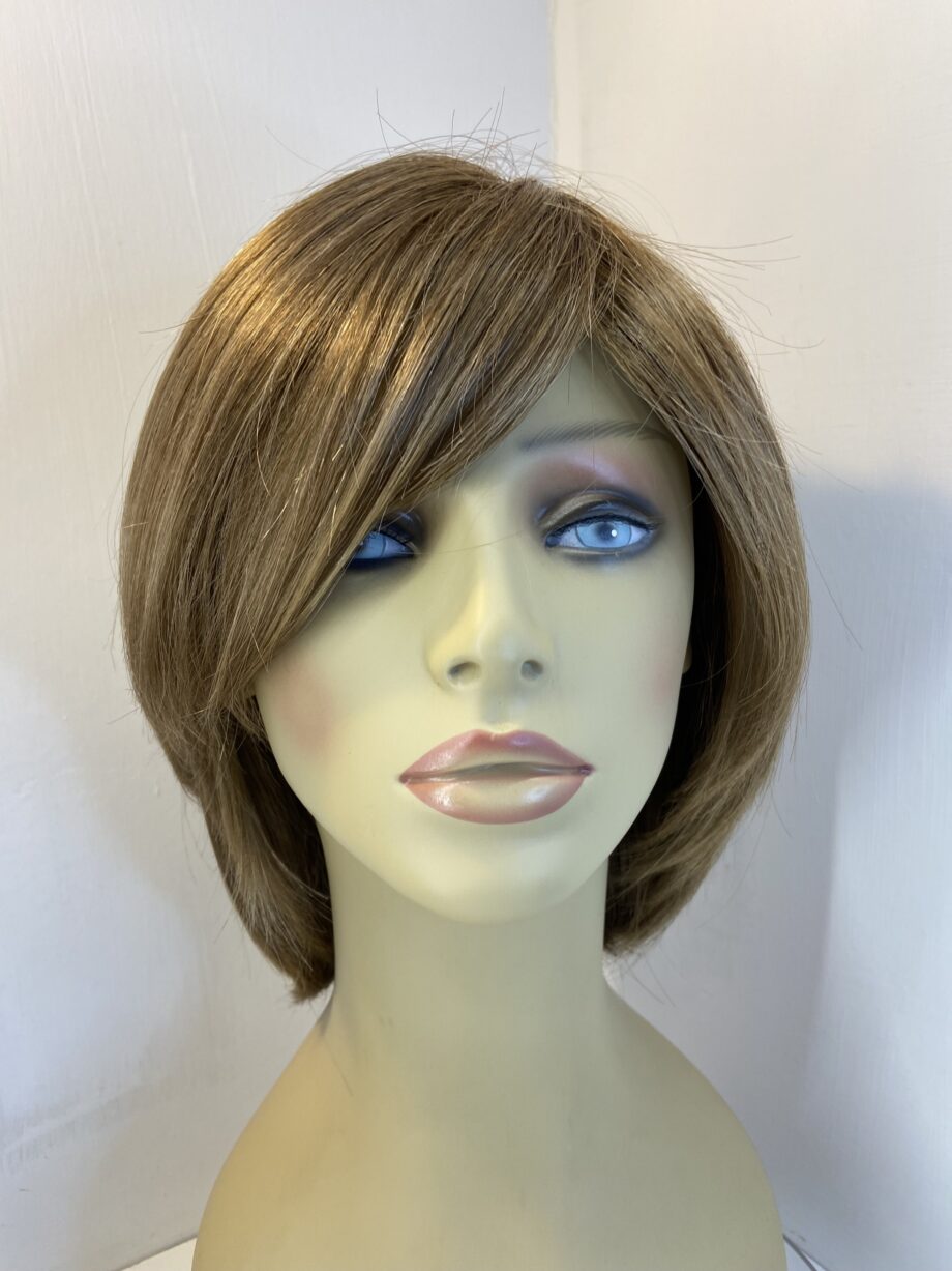 Shiny brown as new wig. Brms610