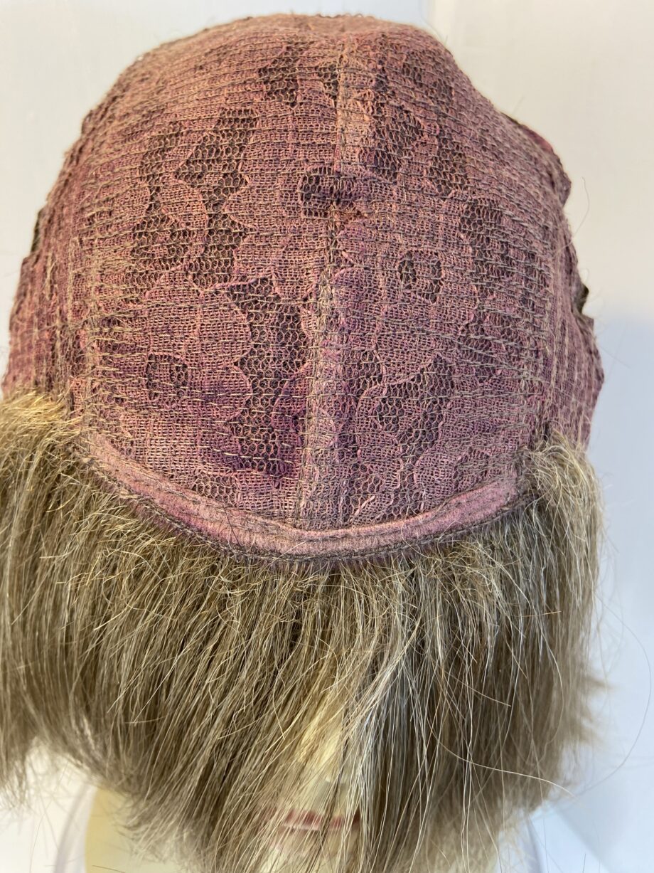 Shiny brown as new wig. Brms610
