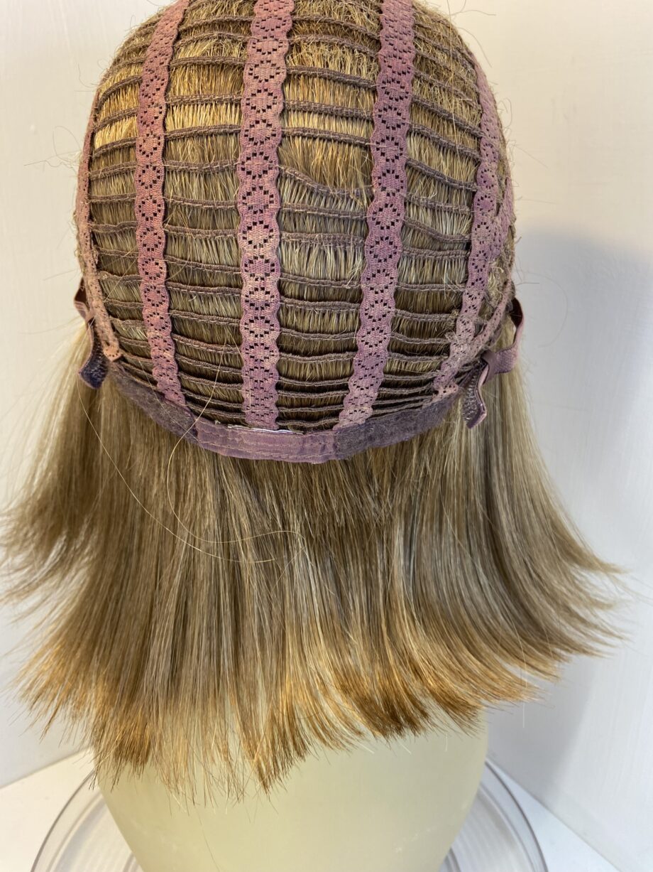 Shiny brown as new wig. Brms610