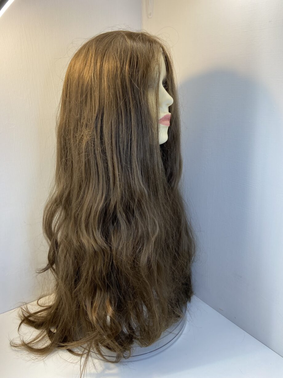 New extra long brown soft cap wig. Brlw329