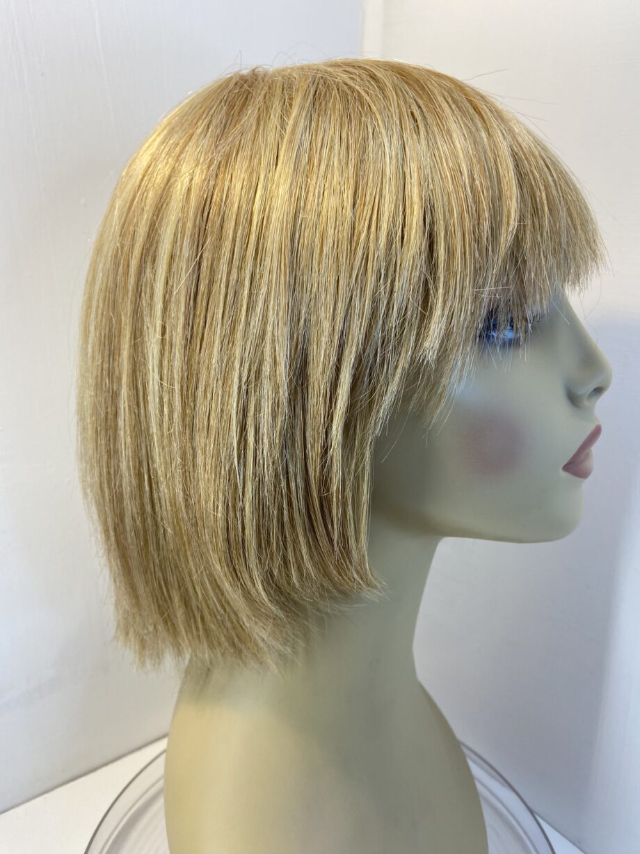 Blonde highlighted wig. Blms593
