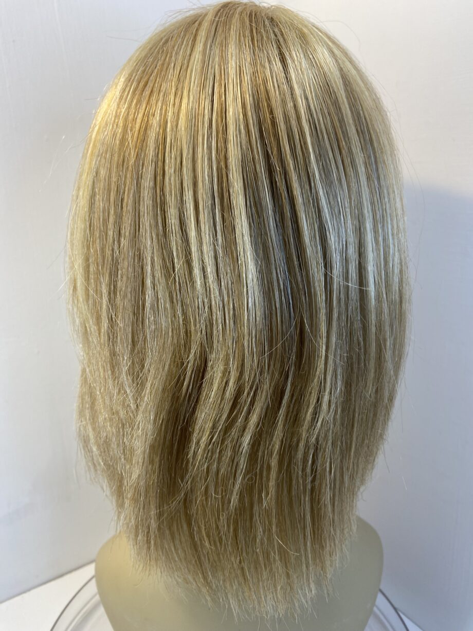 Blonde highlighted wig. Blms593