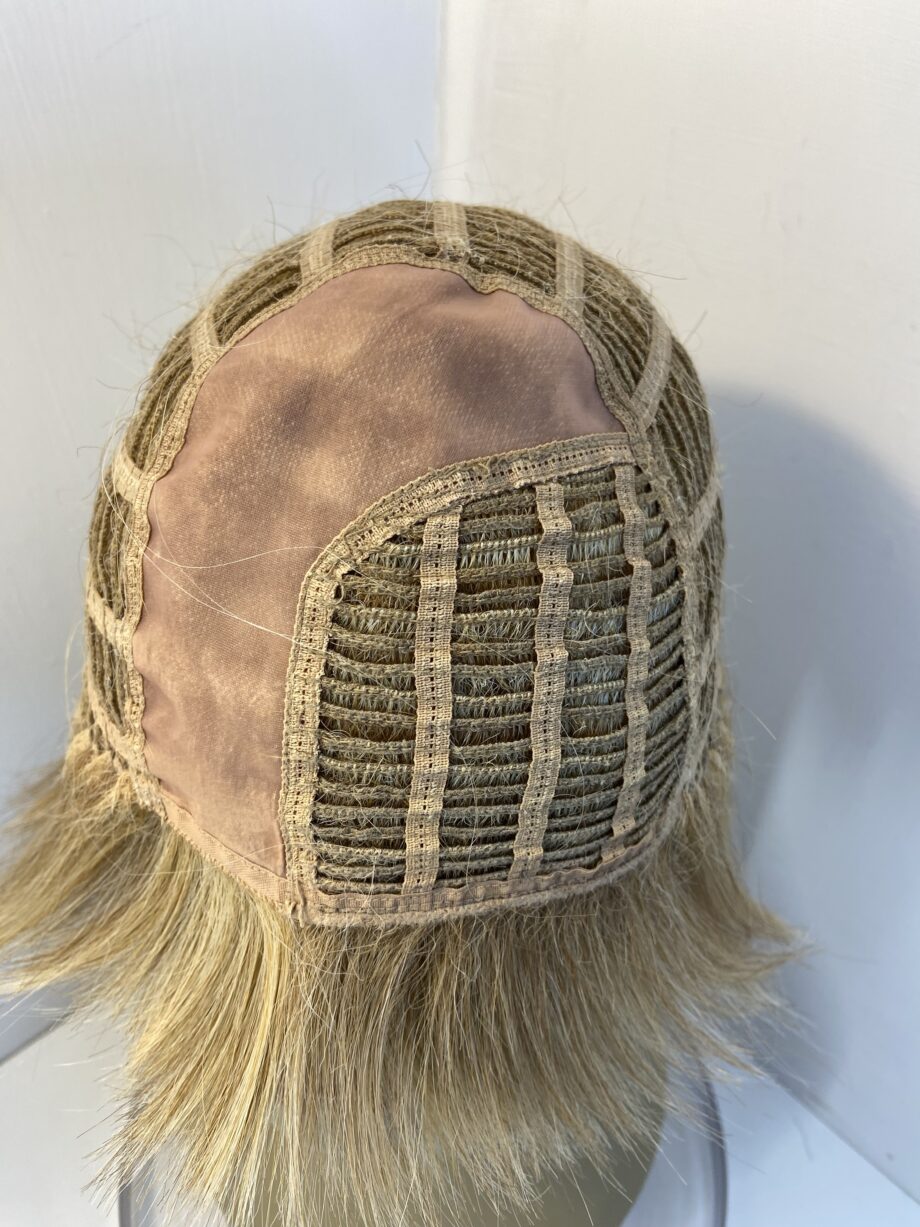 Blonde highlighted wig. Blms593