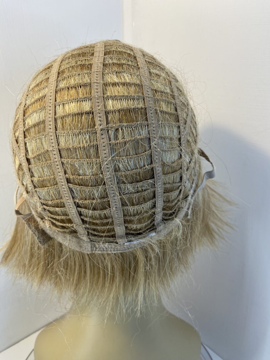 Blonde highlighted wig. Blms593