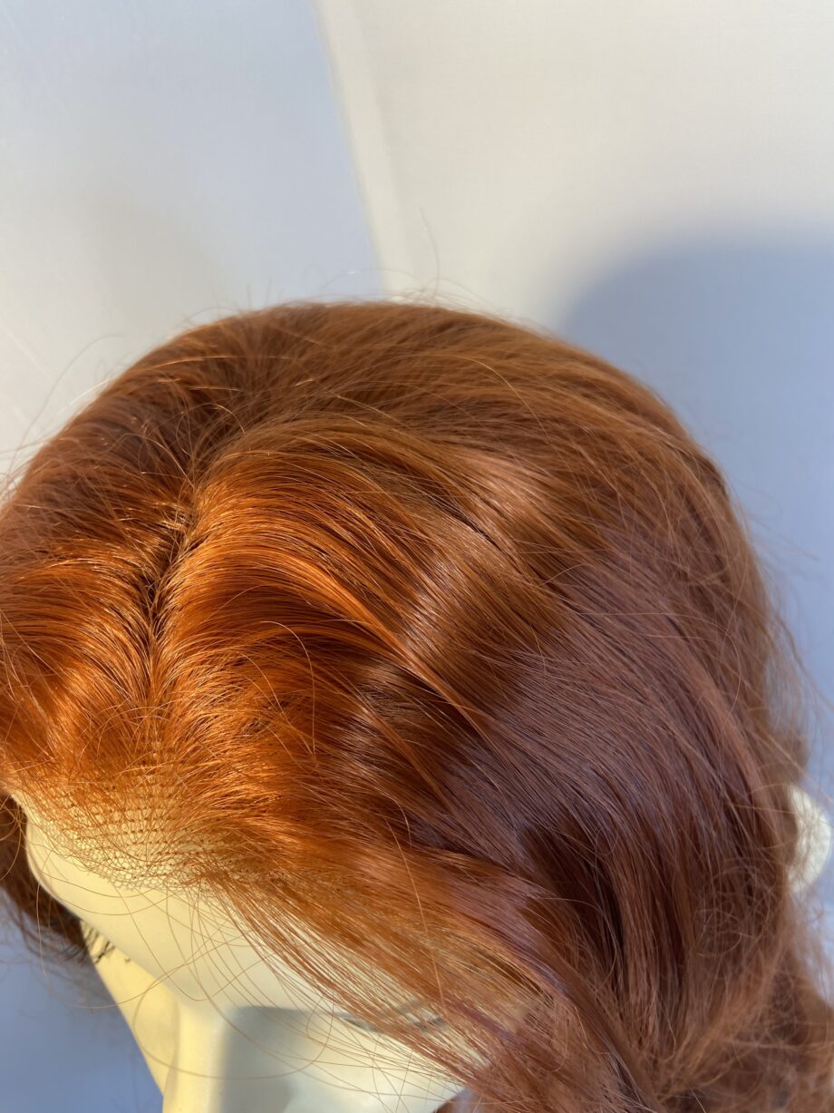 Extra long wavy red wig new. Rlw757