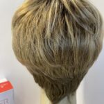 Short designer blonde wig. Bblss607