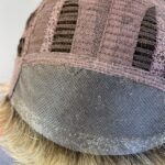 Short designer blonde wig. Bblss607