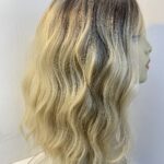 Stunning modern rooted blonde long wig. Blmw01