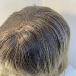Stunning modern rooted blonde long wig. Blmw01