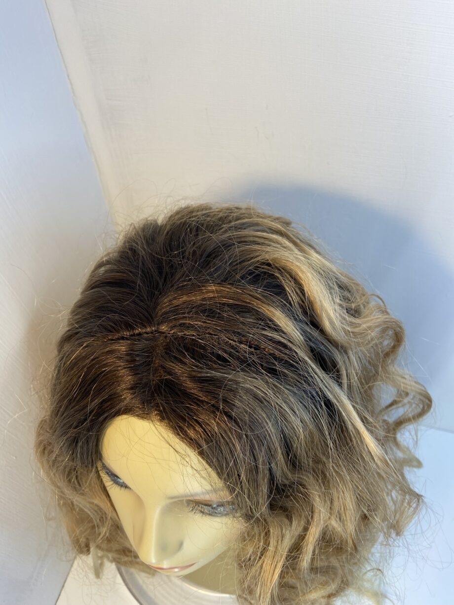 Gorgeous new blonde rooted curly wig. Bllc04