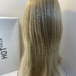 Super long blonde wig. Bblls616