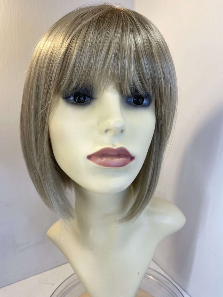 Stunning light blonde as new wig. Blms588