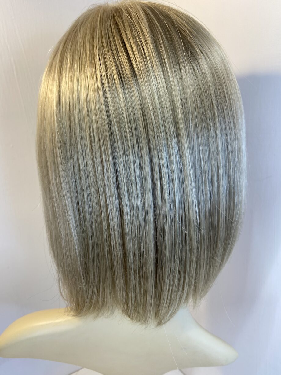 Stunning light blonde as new wig. Blms588