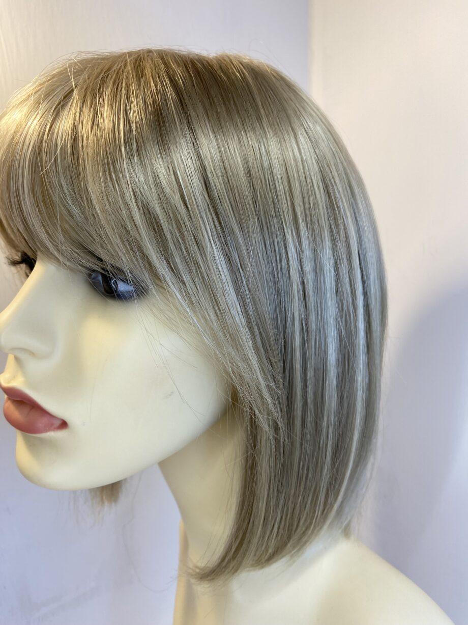 Stunning light blonde as new wig. Blms588