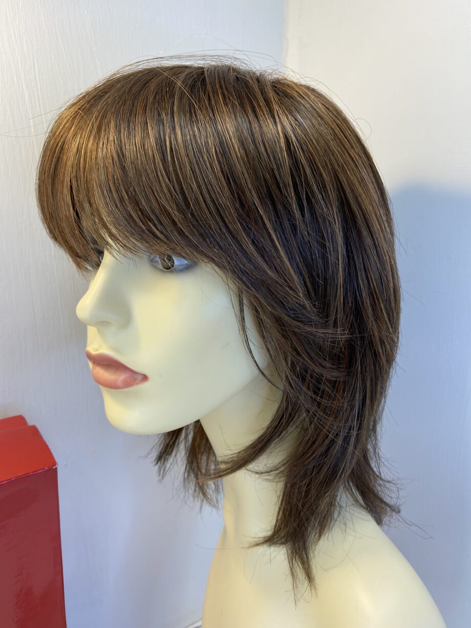 Rene of Paris long brown wig. Bbrls622