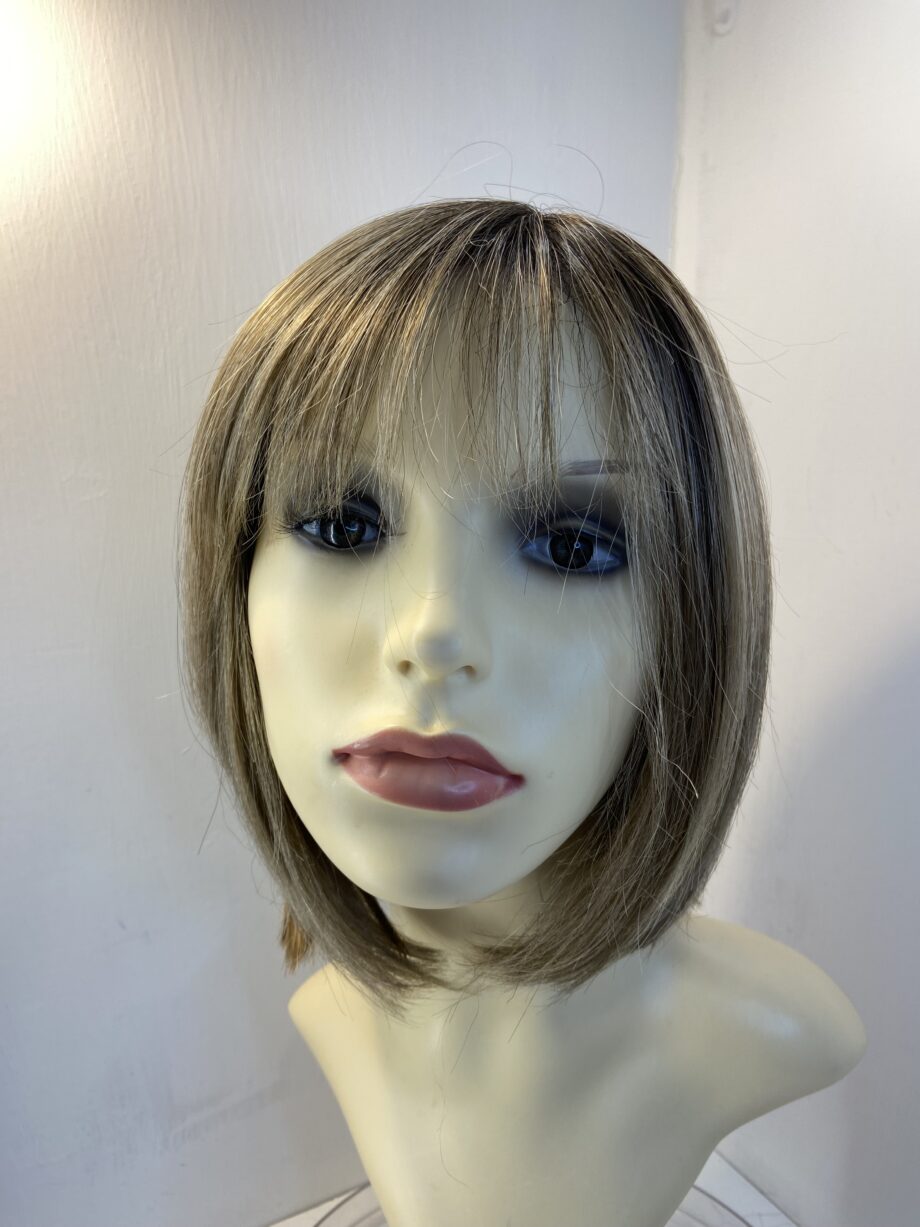 Beautiful brown rooted large cap wig. Brms226