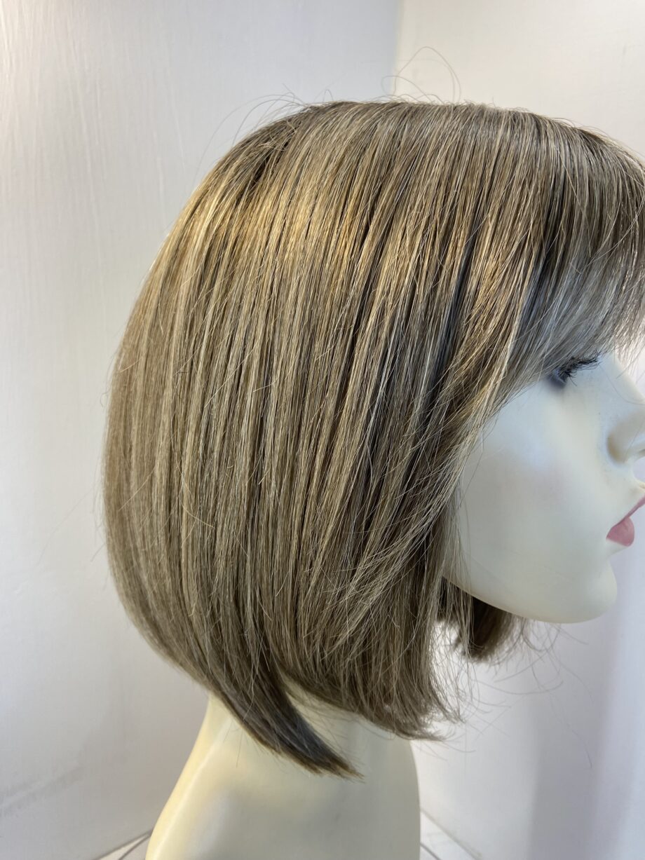 Beautiful brown rooted large cap wig. Brms226