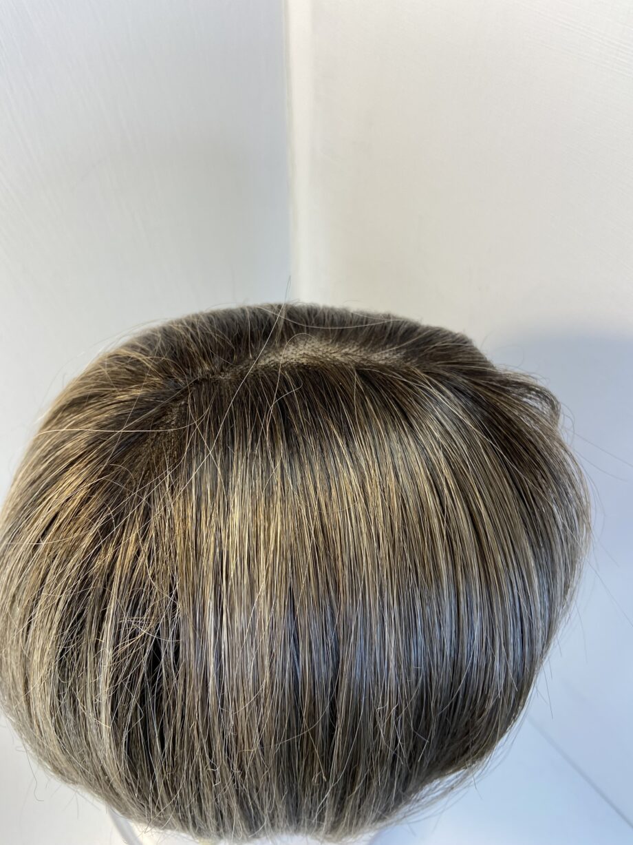 Beautiful brown rooted large cap wig. Brms226