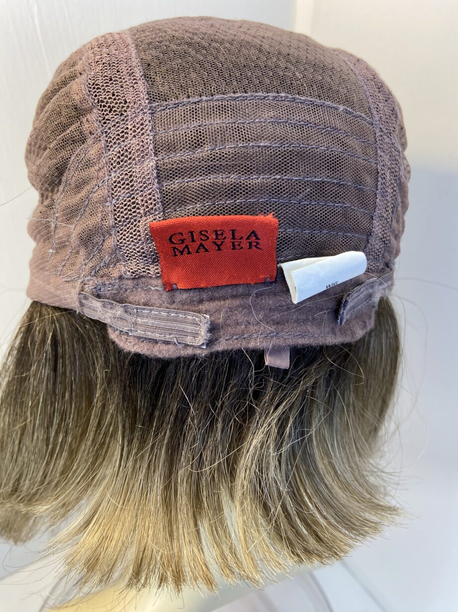 Beautiful brown rooted large cap wig. Brms226