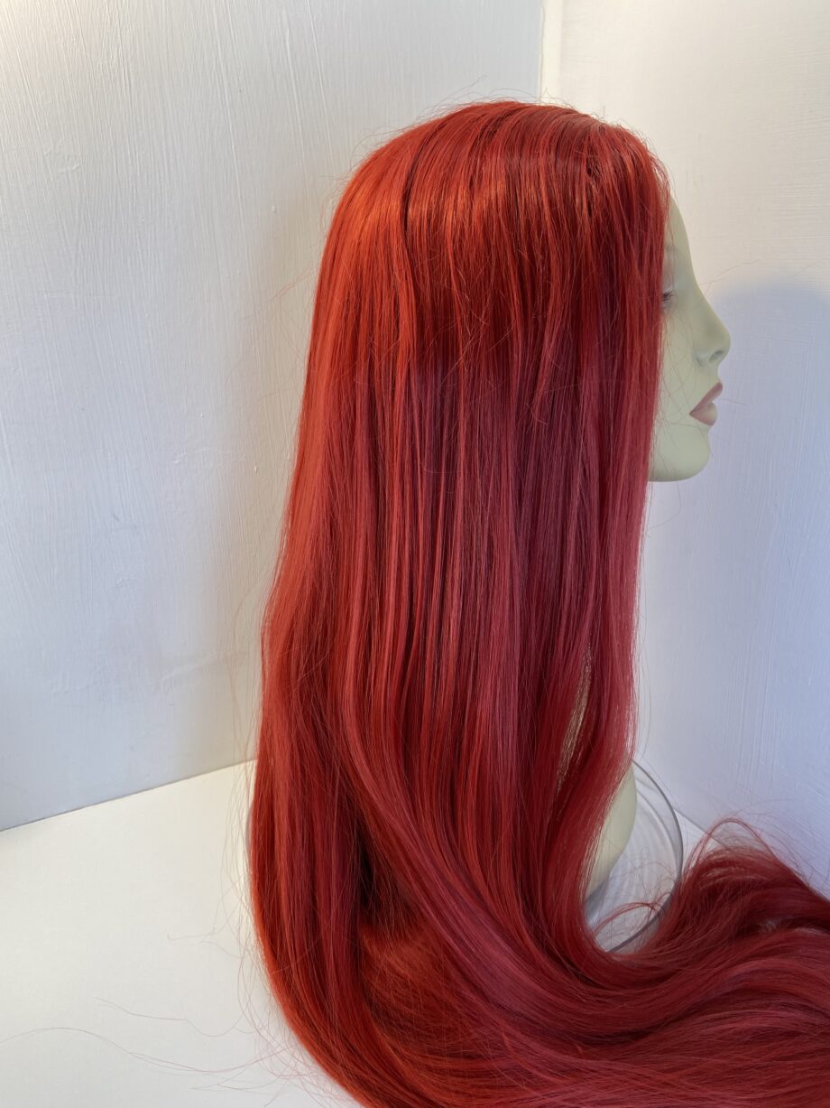 Long red wig. Redls766