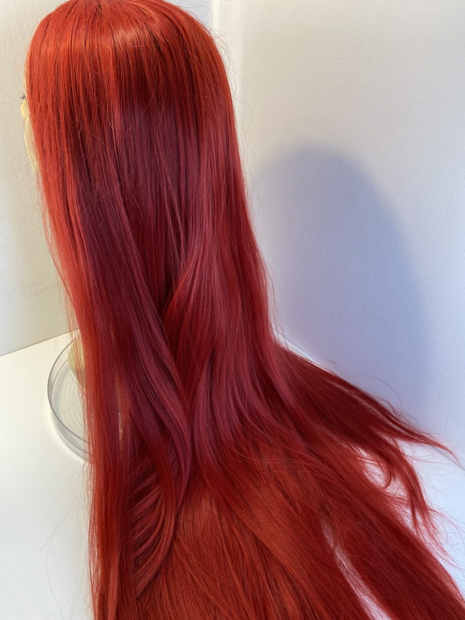 Long red wig. Redls766