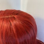 Long red wig. Redls766