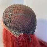 Long red wig. Redls766