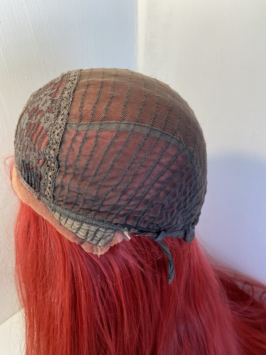 Long red wig. Redls766