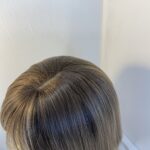 Stunning blonde light brown.  wig. Boms591