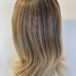 Long brown rooted wig. Brls593