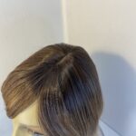 Long brown rooted wig. Brls593