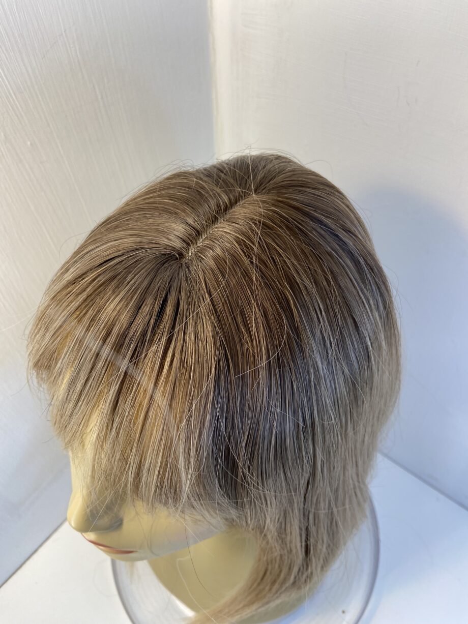 Long light brown rooted new wig. Blls595