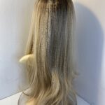 Extra long blonde rooted wig. Stunning. Blls597