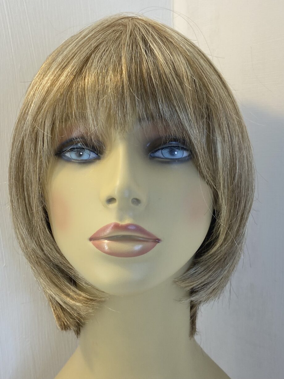 Soft cap designer blonde wig. Blms8211