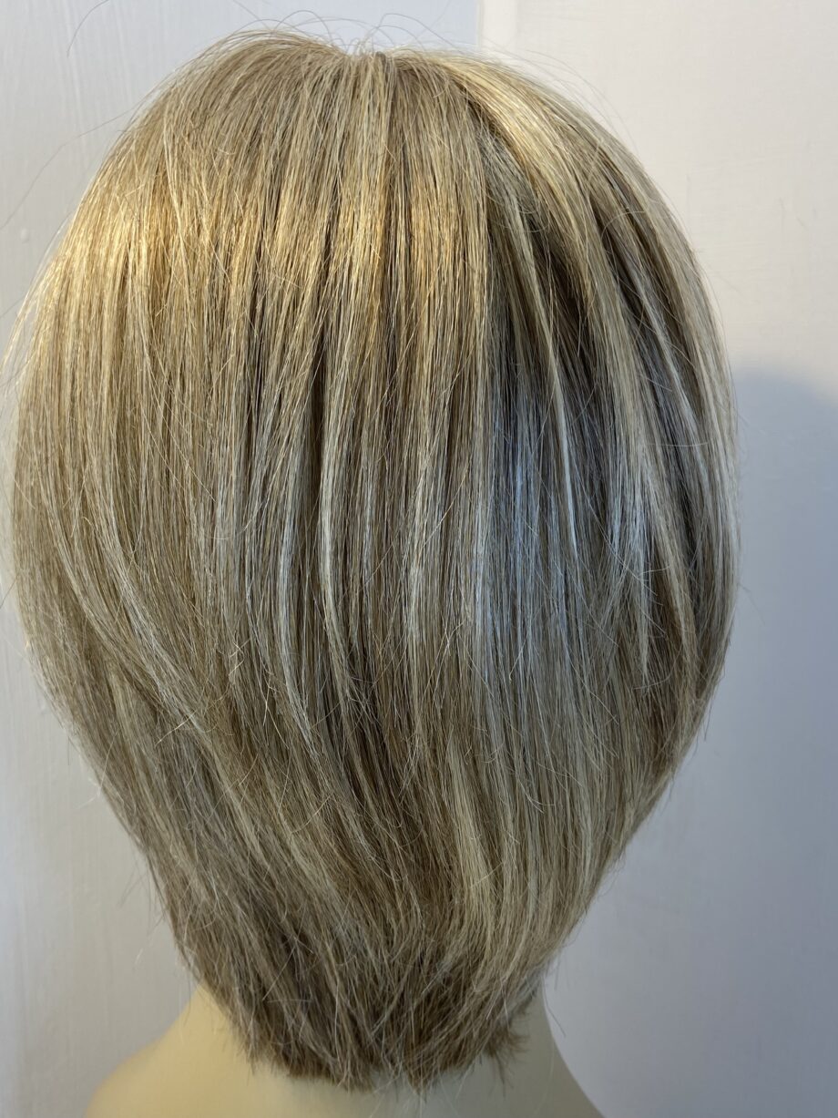 Soft cap designer blonde wig. Blms8211