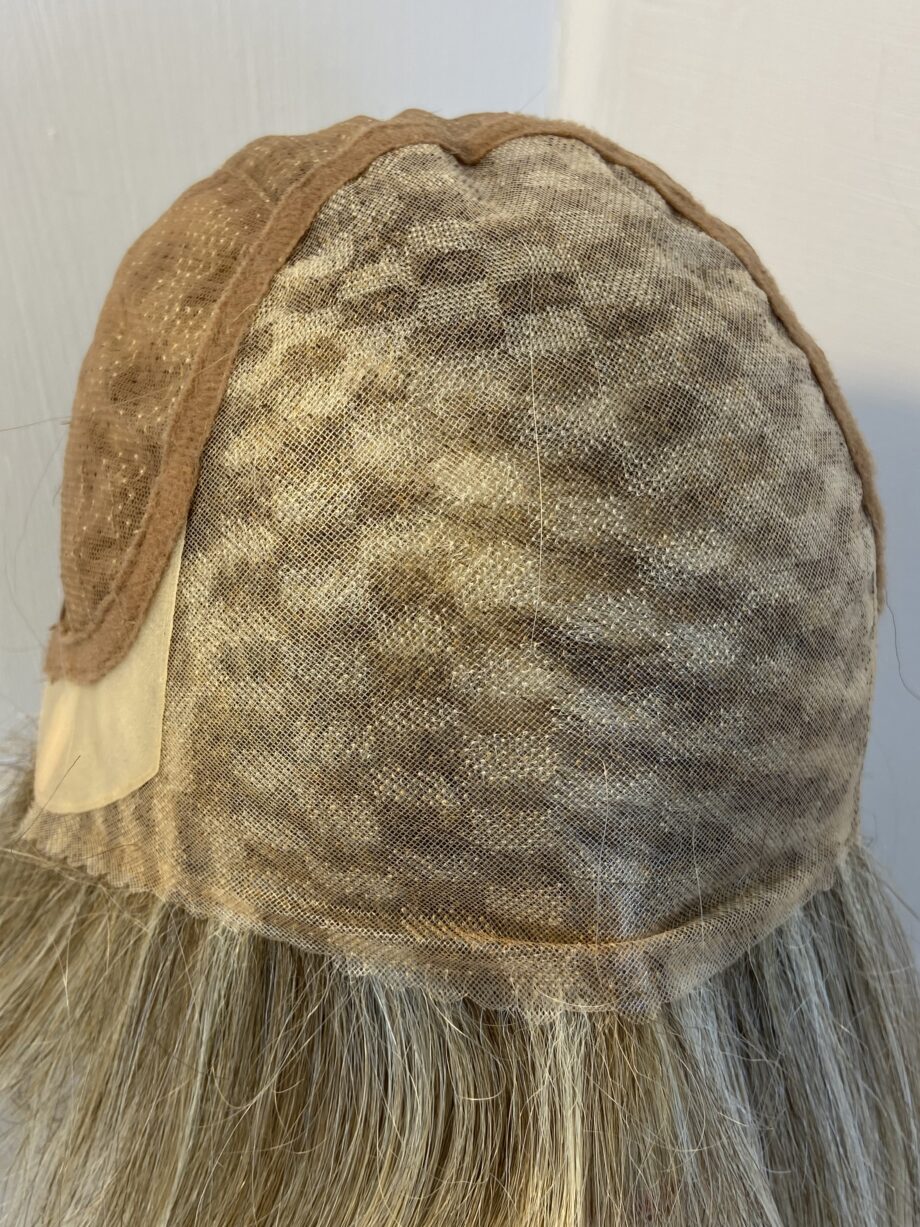 Soft cap designer blonde wig. Blms8211