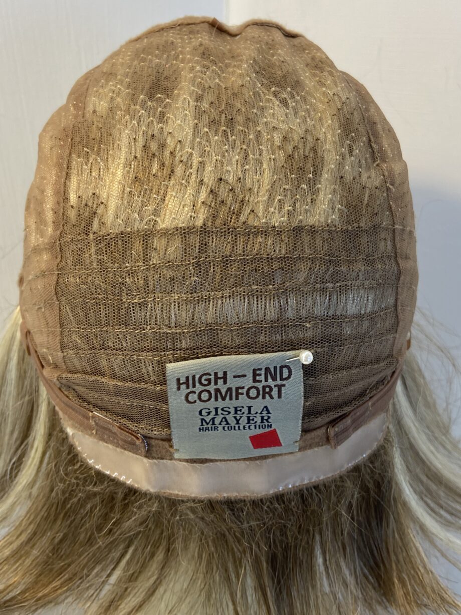 Soft cap designer blonde wig. Blms8211