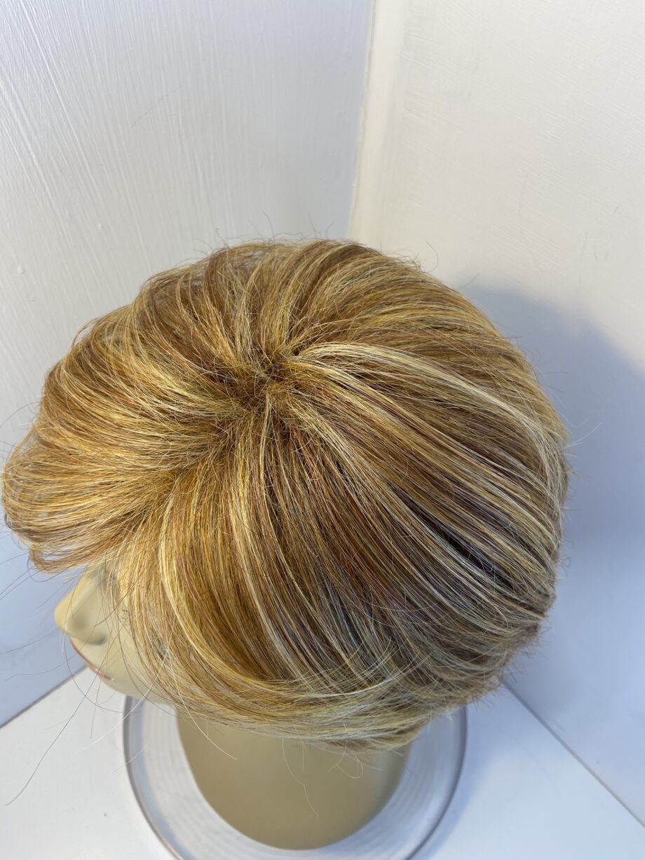 Honey highlighted wig. Gmw598