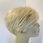 Dimples short blonde wig. Blss616