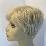 Dimples short blonde wig. Blss616