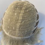 Dimples short blonde wig. Blss616