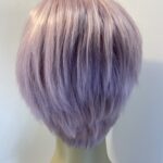 Soft lilac short wig. Liss625