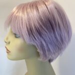 Soft lilac short wig. Liss625