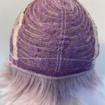 Soft lilac short wig. Liss625