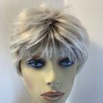 Blonde rooted short wig. Blss627